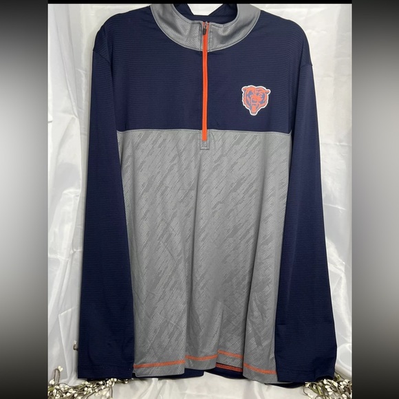 NFL Chicago Bears XL Official Team Apparel TX 3 Cool Pullover Shirt - Picture 6 of 13